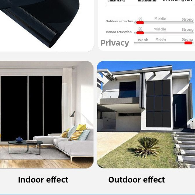 Lámina para ventanas de, aislamiento térmico y protección UV.