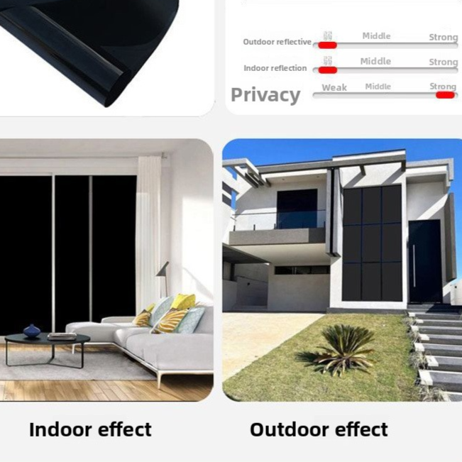 Lámina para ventanas de, aislamiento térmico y protección UV.